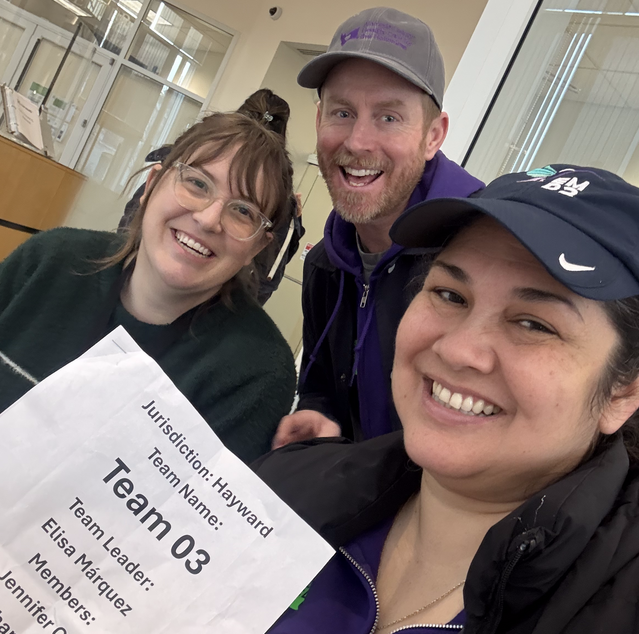 Supervisor Marquez in Point in Time Count