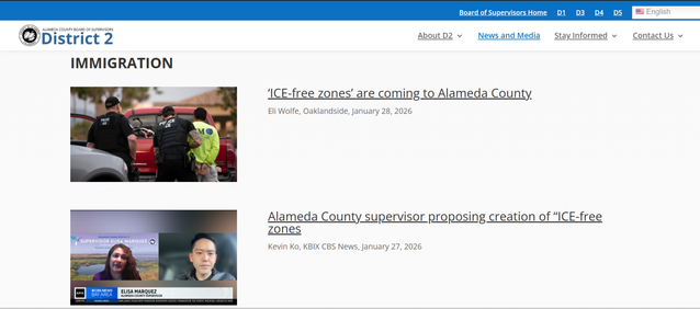 News and Media Webpage