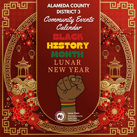 Black History Month and Lunar New Year Community Events Calendar