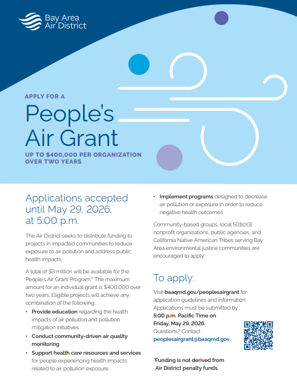 People's Air Grant Flyer English