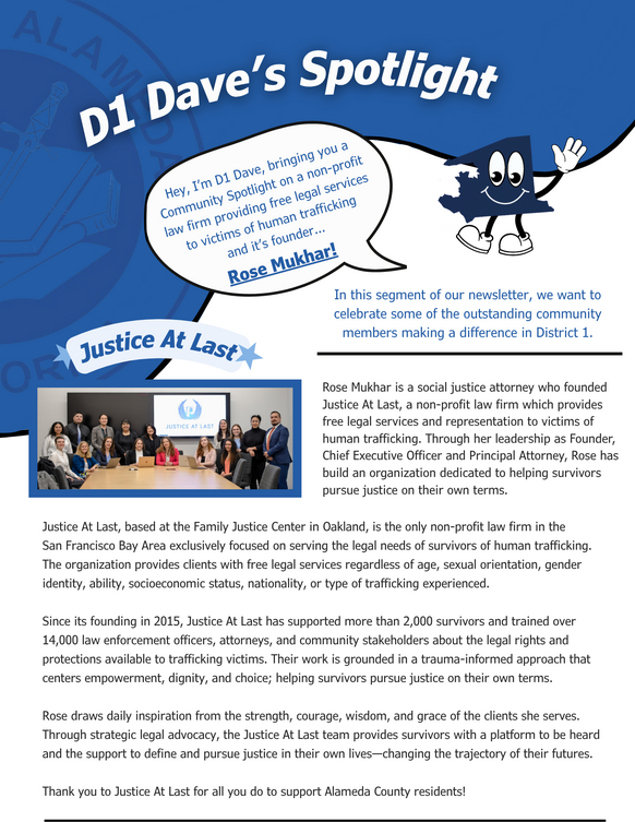 Community Spotlight Justice At Last Team