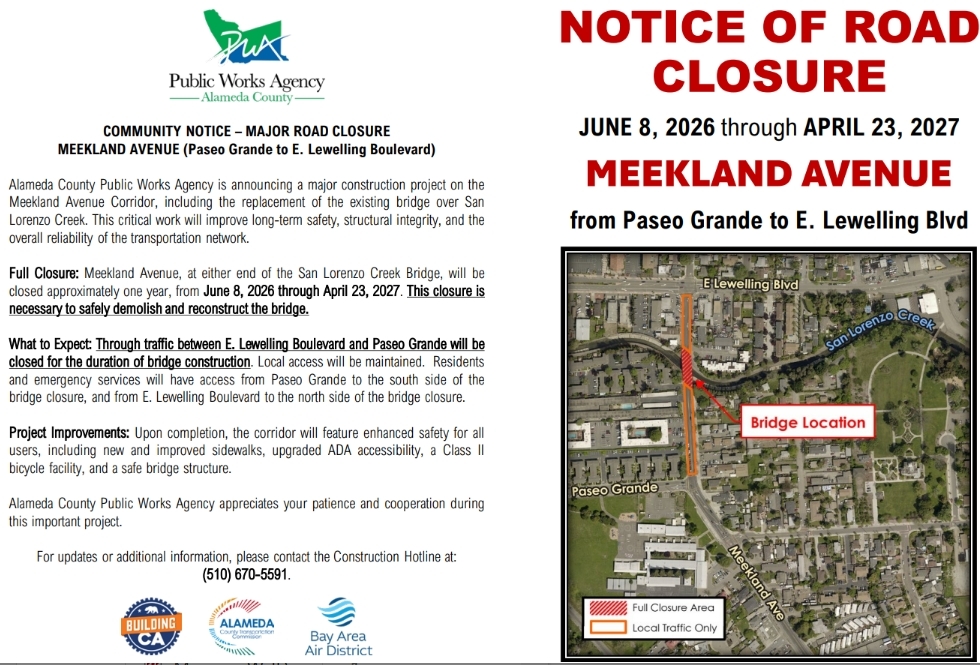 meek road closure