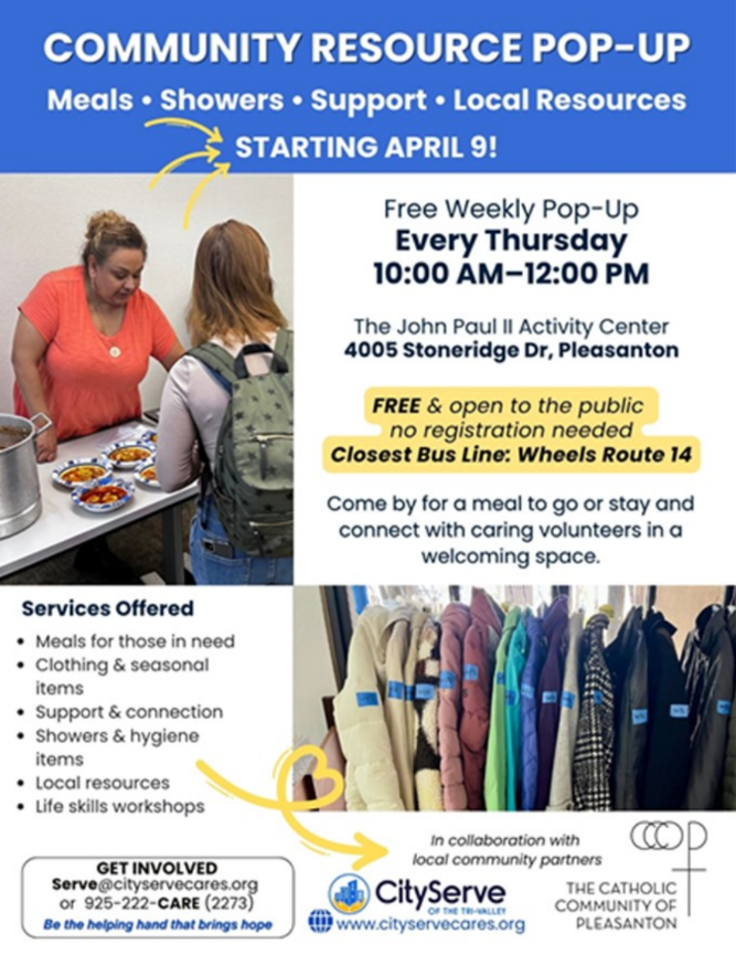 Community Resource Flyer Pop-Up