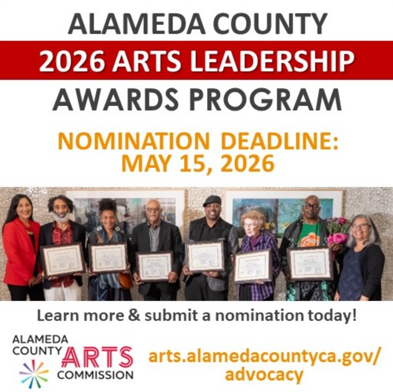 Arts Leadership Awards Program Flyer