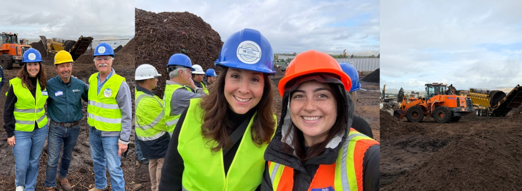 Vision Recycling Pictures of Composting Facility in Livermore
