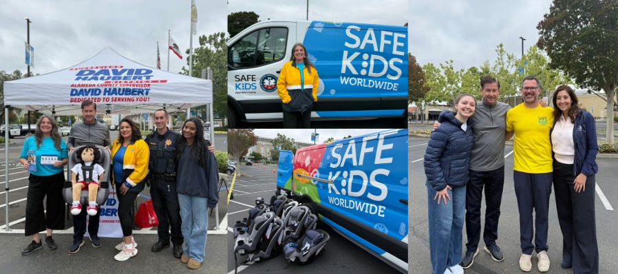 Safe Kids Alameda County Pictures with Supervisor Haubert