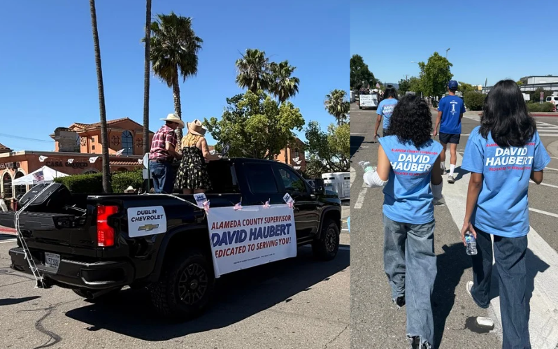 Rodeo Parade Float and Interns
