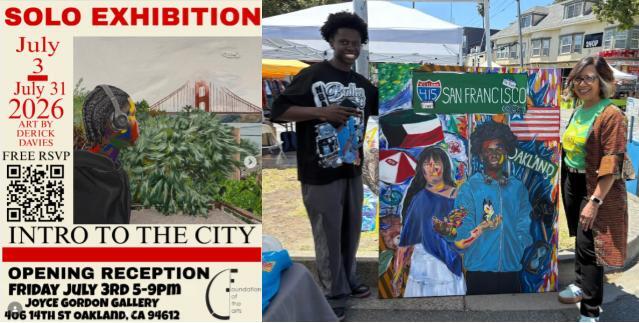 Derick Davies art show