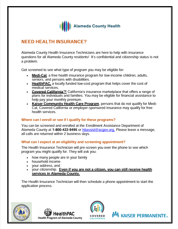 Alameda County Health