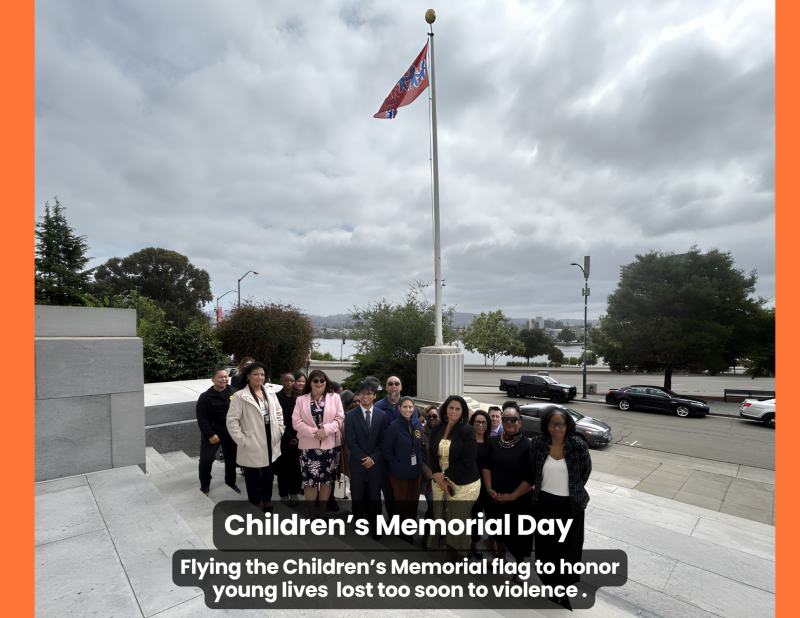 Flag raising
