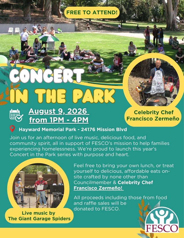 Hayward's Concert in the Park
