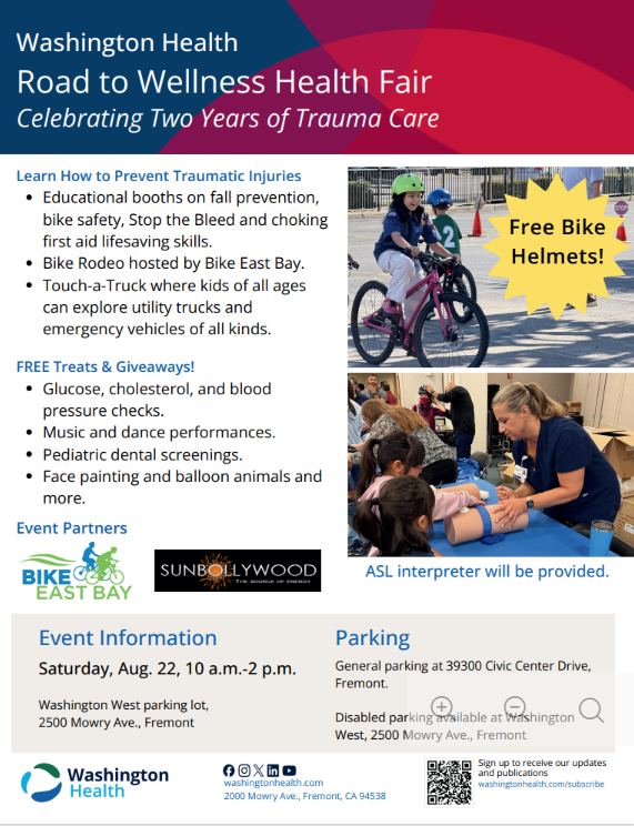Road to Wellness Flyer