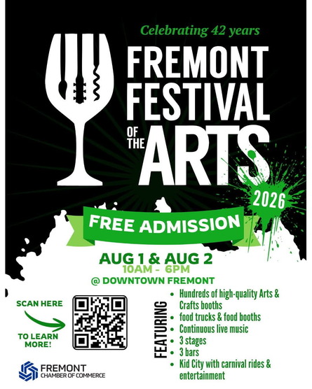 Fremont Festival of the Arts Flyer