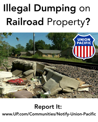 Union Pacific Illegal Dumping Prevention 