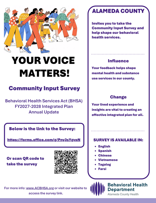 BHSA Community Input Survey