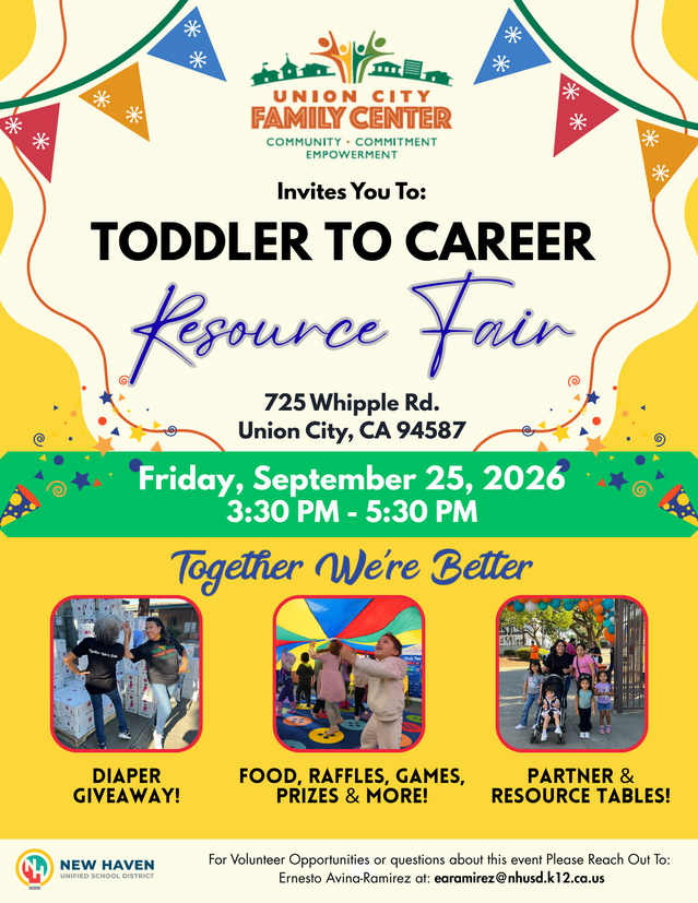 Toddler To Career Resource Fair Flyer