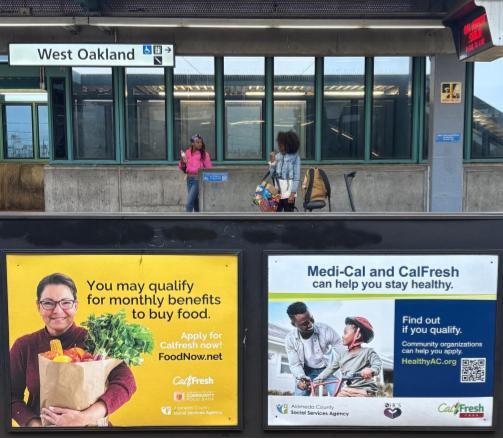 Medi-Cal + CalFresh billboards