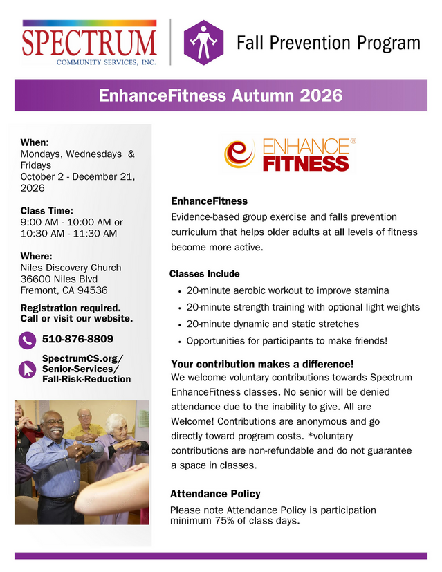 Spectrum Fall Prevention Classes