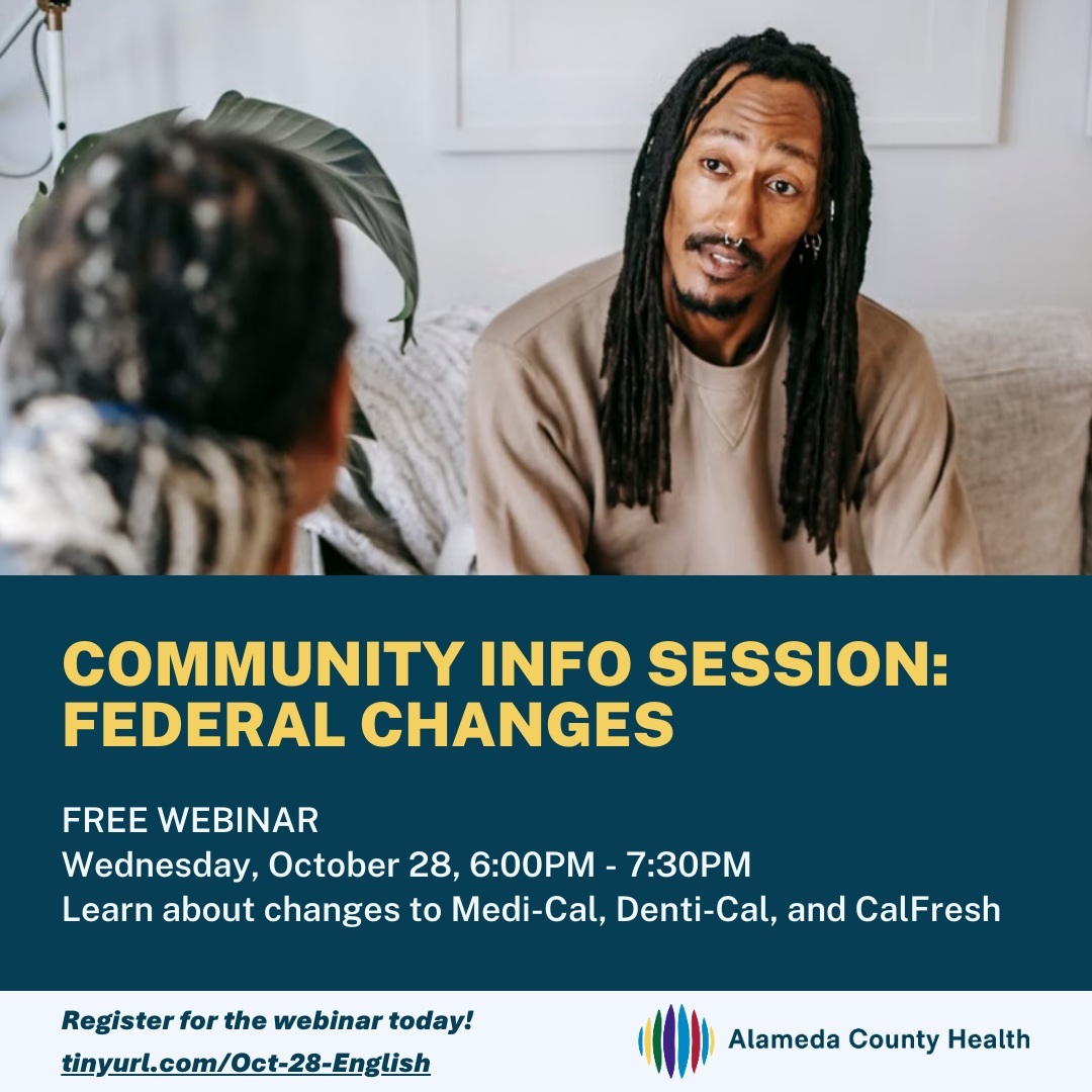 Community Info Session on Federal Changes