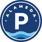 Alameda parking logo