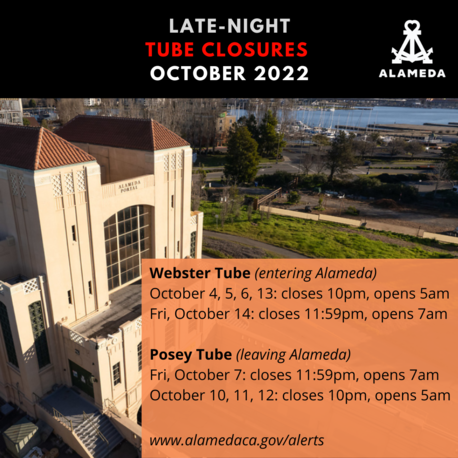 October tube closure dates