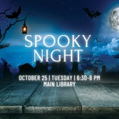 Spooky Night; spooky crafts and games for the whole family