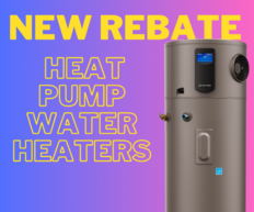 New Rebate on Heat Pump Water Heaters