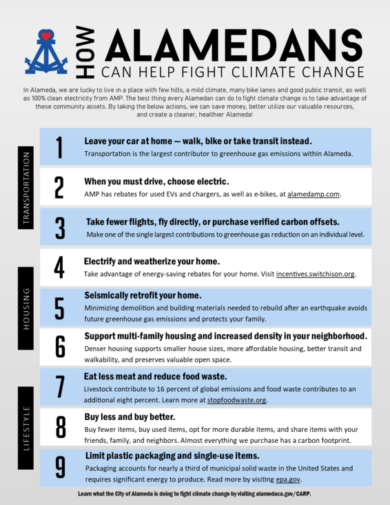 10 Ways to Fight Climate Change