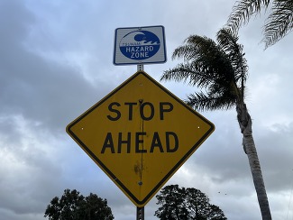 tsunami sign