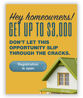 Earthquake Retrofit Grant Flyer