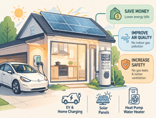 Graphic of an electrified home