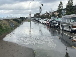 Shoreline Drive flooding