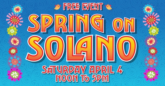 SPRING on Solano event banner
