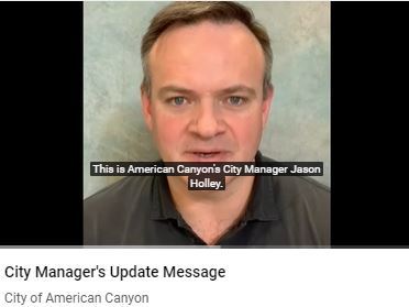 City Manager's Video Message 