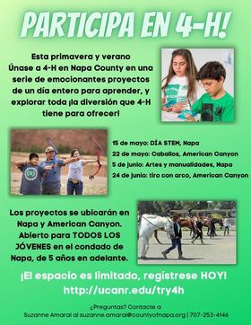 4-H Flyer Spanish 