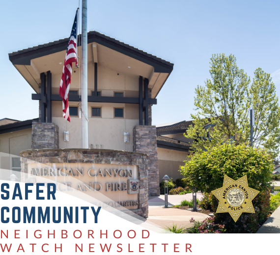 May Newsletter Header: Neighborhood Watch