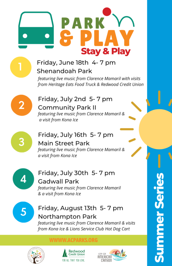 Park and Play Summer Series 