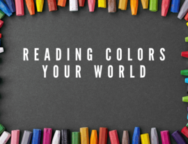 Reading Colors Your World Graphic