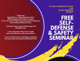 Self-Defense Workshop Flyer 