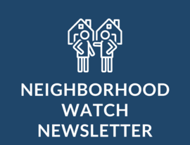 Neighborhood Watch News