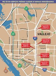 Caltrans Closure Map 