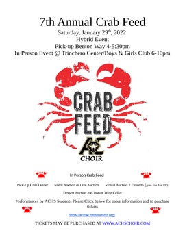 ACHS Crab Feed 