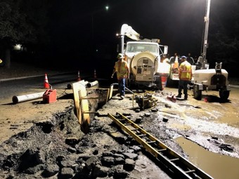 Water Main Break Picture 