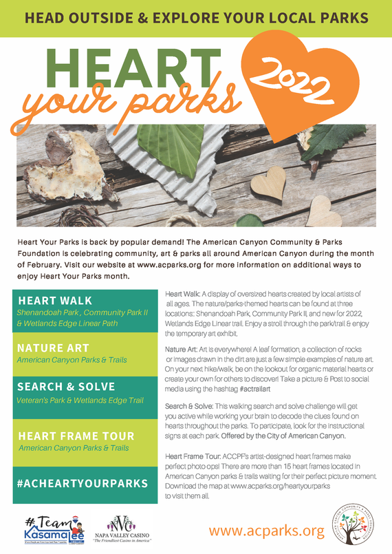 Heart Your Parks 2022 Flyer 