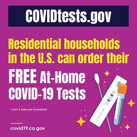 Free COVID-19 At-Home Tests 