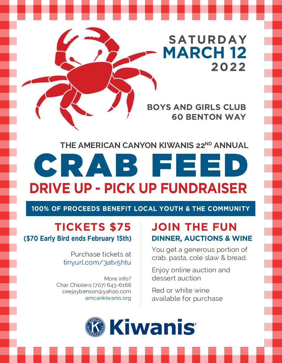 Kiwanis Crab Feed Flyer 