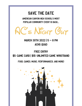 AC's Night Out Flyer 