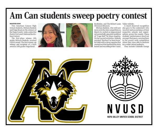 Poetry Contest Winners