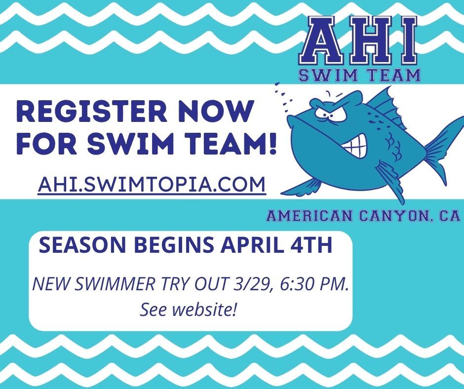 AHI Swim Team Registration 