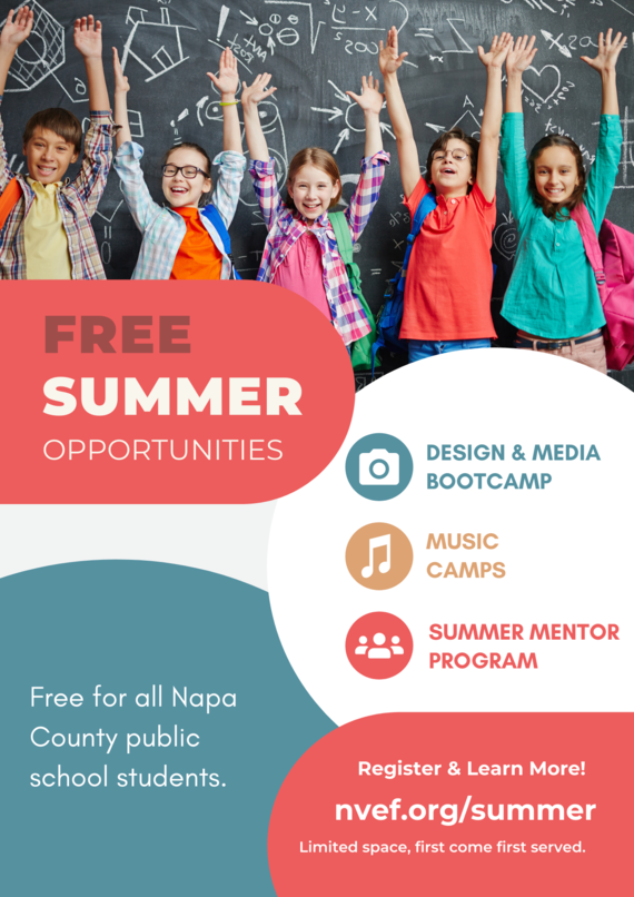 NVUSD Free Summer Opportunities 